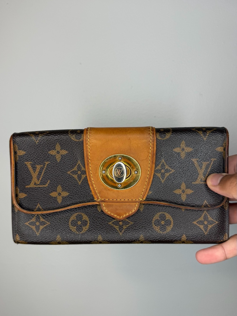 Louis Vuitton Brown Monogram Boetie Wallet 2011 CA0171